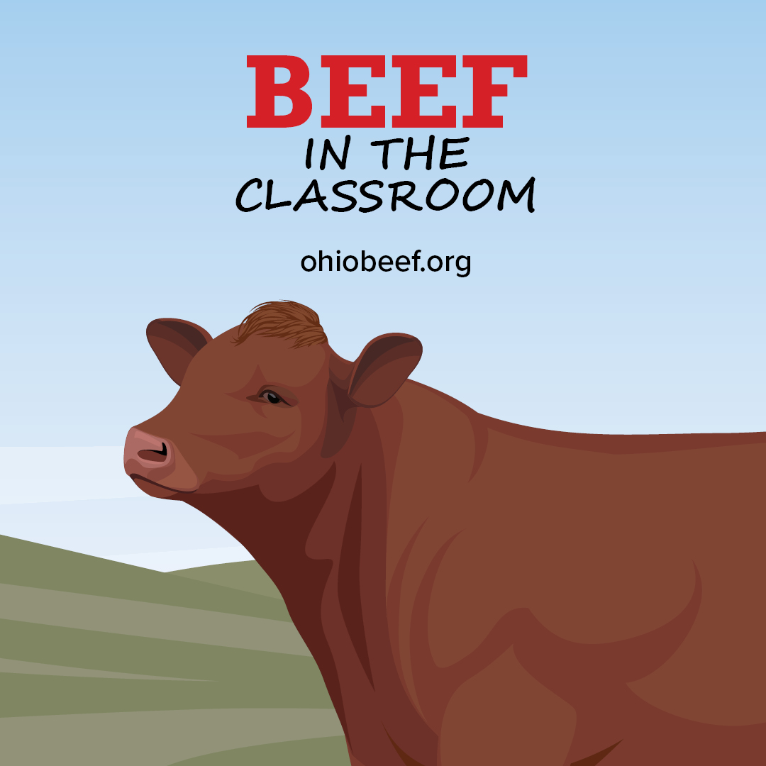 OHIOBEEF's tweet photo. Take a field trip to Ohio family beef farms right from your computer. Learn what it takes to care for cattle, the beef life cycle, what cattle eat, genetics and the meat science.
Learn more at https://t.co/C4q9zdPJtk.
#ohiobeef #beefintheclassroom #classroomresources https://t.co/FKmgzpd5Ou