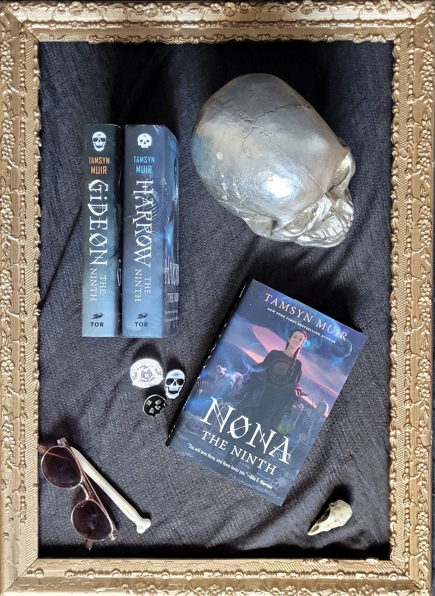 TorDotComPub's tweet photo. Gotta catch them all… NONA COMES OUT IN FOUR DAYS SOMEONE BRING US A PAPER BAG TO BREATH INTO. #NineDaysofNona https://t.co/5ss51OUEnd