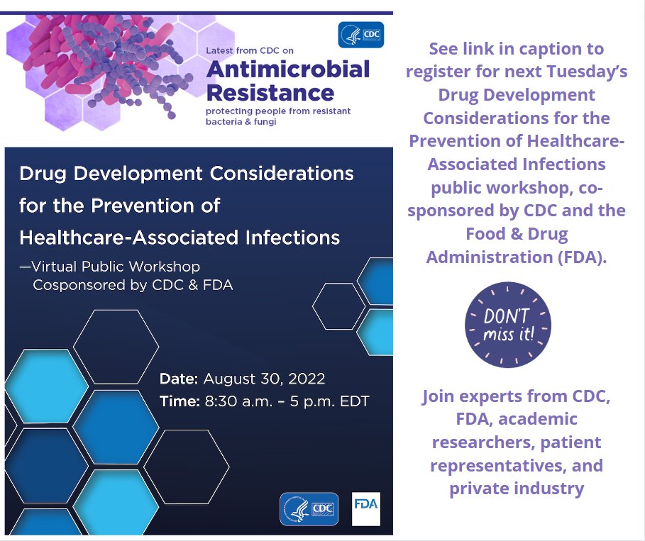 ALSHP_RX's tweet photo. Come listen to experts discuss Prevention of Healthcare-Associated Infections. Click here to register: https://t.co/jWkspRZVo1 https://t.co/0Qj1FvPCws