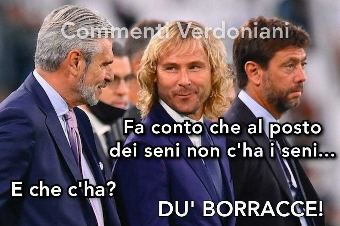 verdoniani's tweet photo. E poi il bello è che non c'ha i capezzoli...c'ha du' chiodi! Belli, rosa...tosti che ce puoi attaccà un quadro!
#Nedved https://t.co/kCXzvV8kx5
