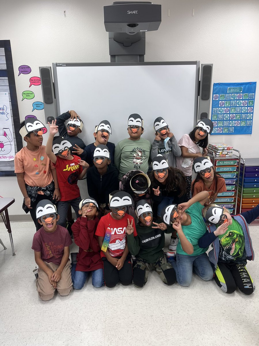 MBeardsley__'s tweet photo. Happy ST Math Launch Day from Beaver MST 2nd grade!!!!!🐧🧡 @BeaverMST_Stars @STMath https://t.co/nKGiqPKRHH