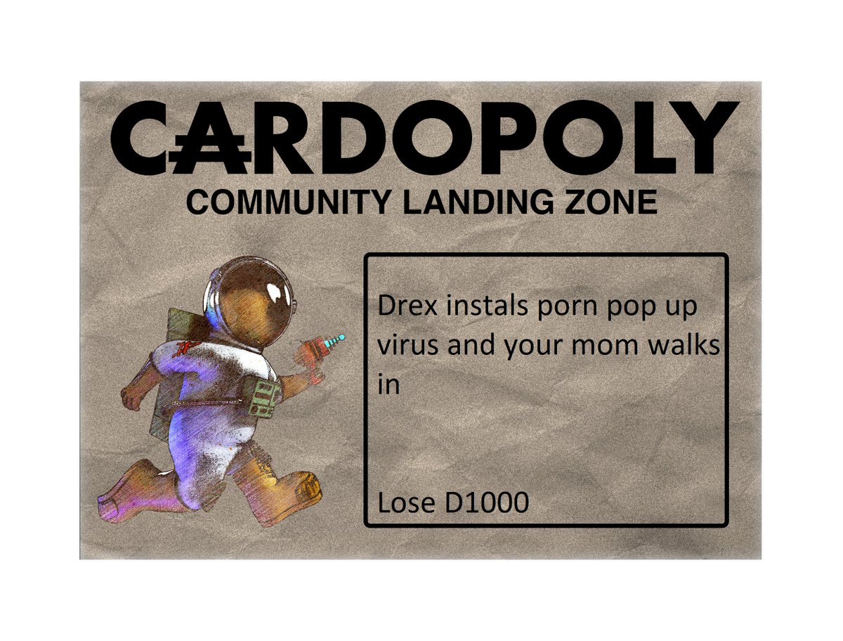 LuaTzz's tweet photo. Here are some submissions for our next game @cardopoly #Cardopoly #Cardano #NFT #BlockchainGaming https://t.co/kUOX9qSroD