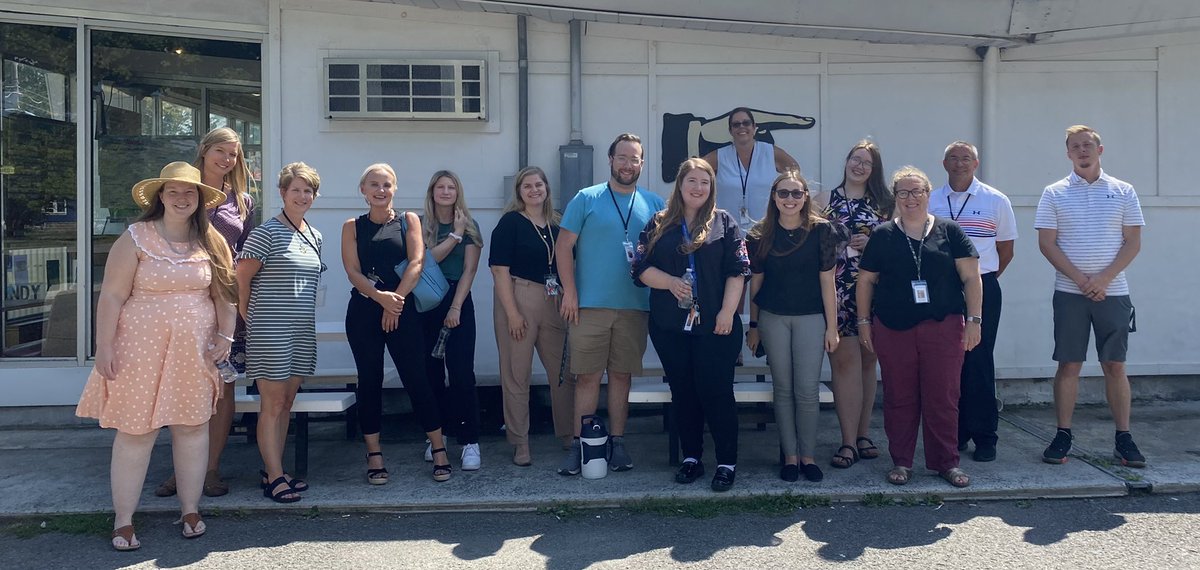 New teachers got a sample of Marauder Pride ice cream. Thanks, <a href="/NYGilligans/">Gilligan's</a> !