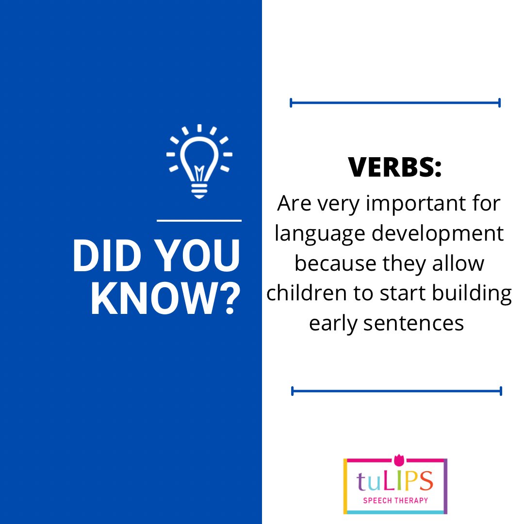 tuLIPSSpeech's tweet photo. What are some of your favorite verbs?!
.
.
#speechtherapy #sanfrancisco #speech #language #communication #therapist #slp #slpa #reading #goals #stutter #practice #progress https://t.co/gaMRvSToEn