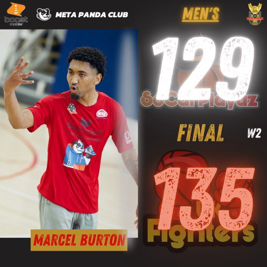 MettaWorld37's tweet photo. MEN’S GOLD LEAGUE • WEEK TWO

Things are just heating up!!‼️

Players of each game
• slide one - @yooooooaj - 29 pts, 10reb
• slide two - @elvin5rodriguez - 45 pts, 11 reb, 6 ast, 5 steals
• slide three - @mdubduce - 60 pts, 5 ast

🔸Presented by @boostmobile @metapandaclub https://t.co/KfXGAp4cXd