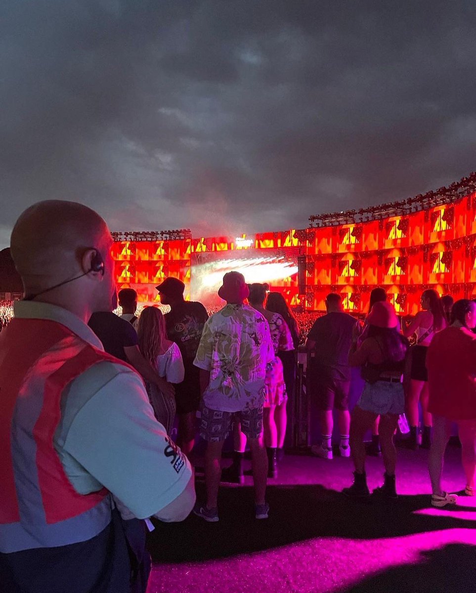 What an amazing week at optimum!! First festival✅ Thank you to Main Event Security for asking us to supply over 30 security operatives. Such a great week!! ⬜️⬛️🟧 

#festival #security #creamfields #optimum #oss