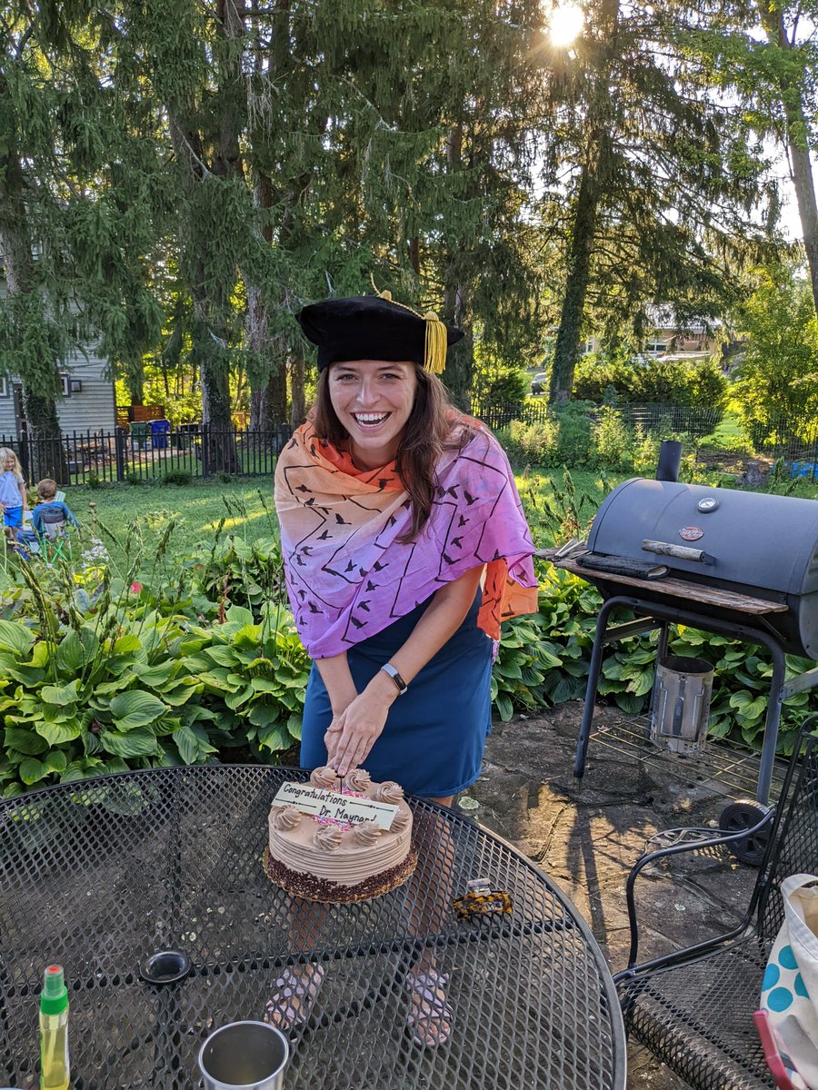 Huge congrats to the amazing <a href="/Laurenaceae/">Lauren Maynard, Ph.D.</a> for successfully defending her PhD on Friday!! Such a huge accomplishment and she did it with a whole lot of style