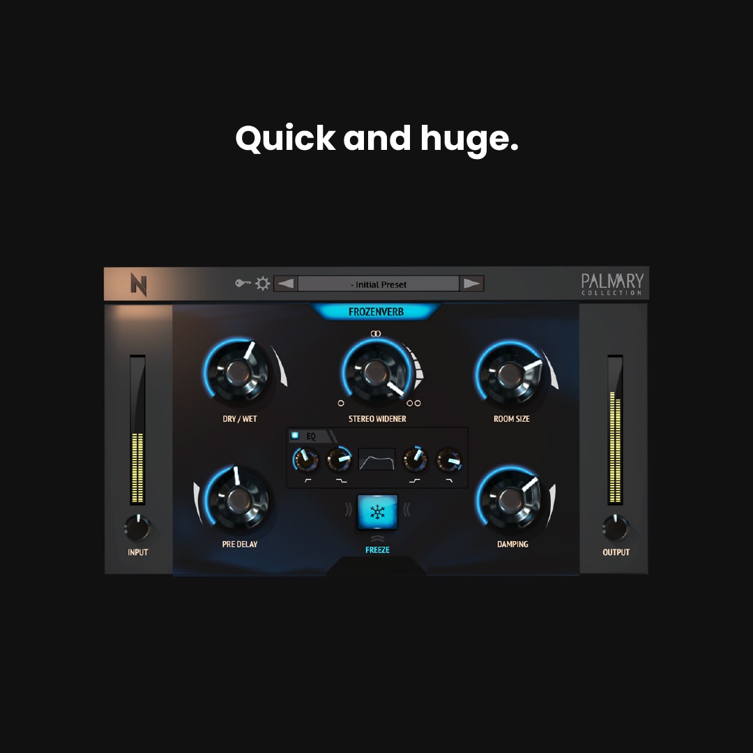 Noiseash's tweet photo. 🔥 FrozenVerb - Provides richer, deeper or brighter tails that will sit beautifully in the mix. In addition to reverb engine, it has extra “Freeze”, Stereo Widener and EQ sections. 

Check out the NoiseAsh web store to grab this baby with the great Sale Offer!
#noiseash #reverb https://t.co/HMrLta2ILy