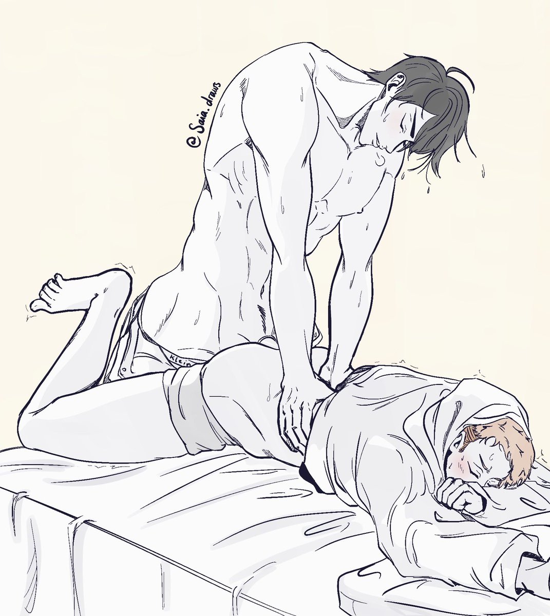 saia_draws's tweet photo. Lil Mo is such a lucky boyfriend 🔥♥️ #19days #hetian #moguanshan #hetianxmoguanshan #moguanshanxhetian #nsfw #smut #bllover #boyslove #sexymassage https://t.co/ppd0xzYHYf