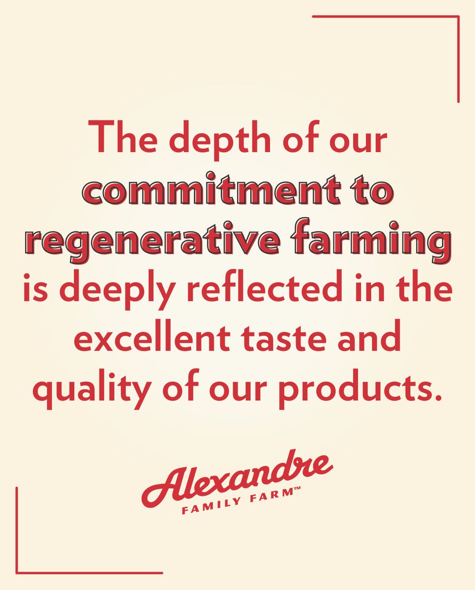 A quality you can taste - a commitment you can believe in.

#alexandrefamilyfarm #A2dairy #certifiedregenerative #regenerativedairy #regenerativeagriculture #regenerativefarming #familyfarm #regenerativeproducts