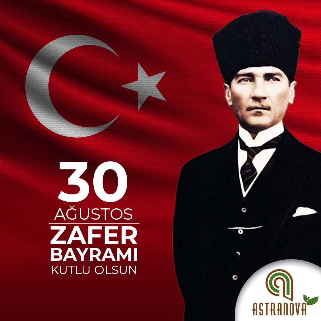 Özgürlüğümüzün ve bağımsızlığımızın zaferi olan 30 Ağustos Zafer Bayramımızın 100. yılı kutlu olsun. 🇹🇷🇹🇷🇹🇷
#30Ağustos #zaferbayramı #kutluolsun #Astranova