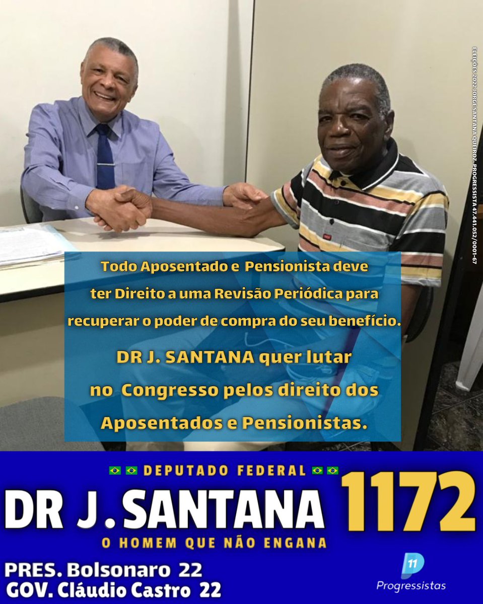 JsantanaDr's tweet photo. Me ajude a recuperar o poder de compra dos aposentados e pensionistas!!!

A vitória será de todos!🇧🇷

Dr.J.Santana para Deputado Federal 1️⃣1️⃣7️⃣2️⃣🇧🇷🇧🇷🇧🇷🇧🇷🇧🇷🇧🇷🇧🇷🇧🇷 https://t.co/d8c6bPzh4j