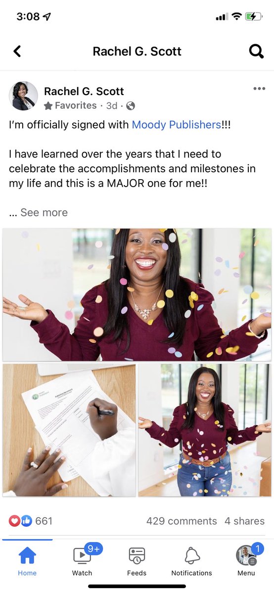So proud of my wife, she just signed a book deal with <a href="/MoodyPublishers/">moodypublishers</a> 🙏🙏🙌🙌 Praise God!!

#GlorytoGod #author #writer #podcasthost #takingtheleapwithrachelgscott #moodypublishers