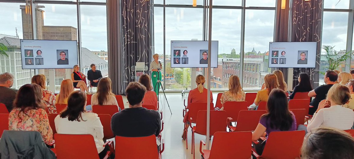 Julia van Weert I @JuliavanWeert@mastodon.nl (@juliavanweert) on Twitter photo And also a VERY warm welcome to our new staff members (> 40 !!), both academic and support staff.
Teaching Kick-off meeting 22/23 organized by <a href="/jesstpiotrowski/">Jessica Piotrowski \ jesstpiotrowski.bsky.social</a> & @BasvandenPutte with contributions from
<a href="/Polcomm/">CPC</a> <a href="/uva_perscom/">UvA Persuasive Com</a> <a href="/CcaM_UvA/">CcaM (Youth & Media)</a> <a href="/UvA_CS_CorpCom/">UvA CS CorpCom</a> & others.
WE ARE READY! And also a VERY warm welcome to our new staff members (> 40 !!), both academic and support staff.
Teaching Kick-off meeting 22/23 organized by <a href="/jesstpiotrowski/">Jessica Piotrowski \ jesstpiotrowski.bsky.social</a> & @BasvandenPutte with contributions from
<a href="/Polcomm/">CPC</a> <a href="/uva_perscom/">UvA Persuasive Com</a> <a href="/CcaM_UvA/">CcaM (Youth & Media)</a> <a href="/UvA_CS_CorpCom/">UvA CS CorpCom</a> & others.
WE ARE READY!