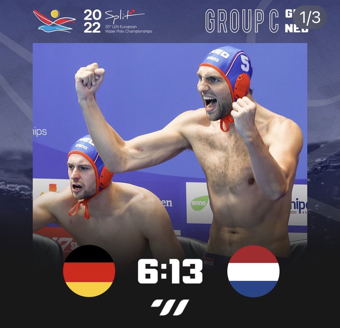 Eerste wedstrijd zit erop. Goede prestatie van het team en mijn staf. 💪🏻🇳🇱