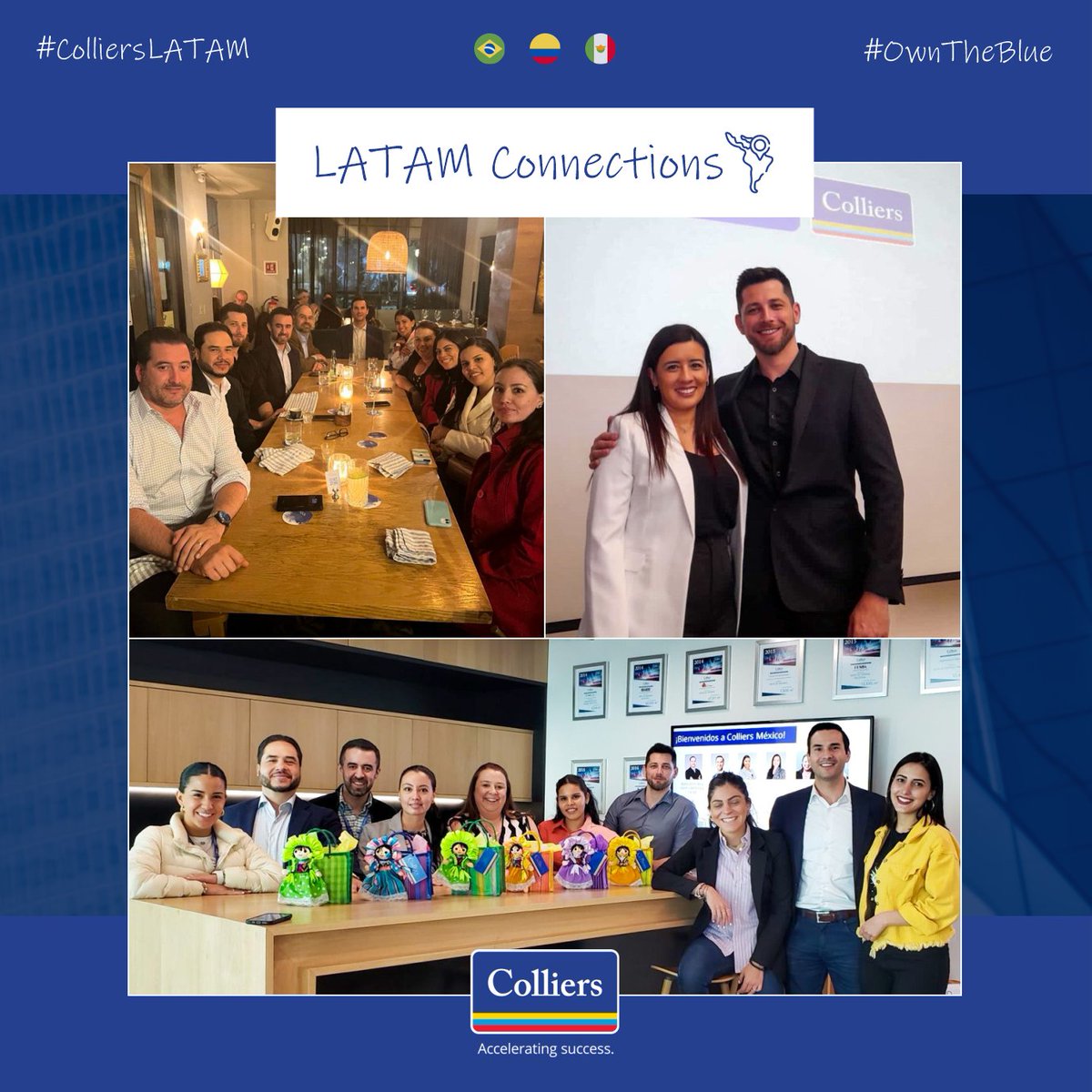 BrazilColliers's tweet photo. Uma semana de muito aprendizado, intercâmbio de informações e fortalecimento da nossa região!

Nosso agradecimento às equipes da Colliers Colômbia e da Colliers México por receberem tão bem os nossos profissionais. 💙🌎

#Colliers #AcceleratingSuccess #ColliersLATAM https://t.co/p5ieizQH3E