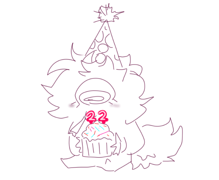 kirimochiii's tweet photo. hi havent been online alot cos of stuff going on w my family and bf but i turned 22 a few days ago YIPEE https://t.co/3CRLStAfyM