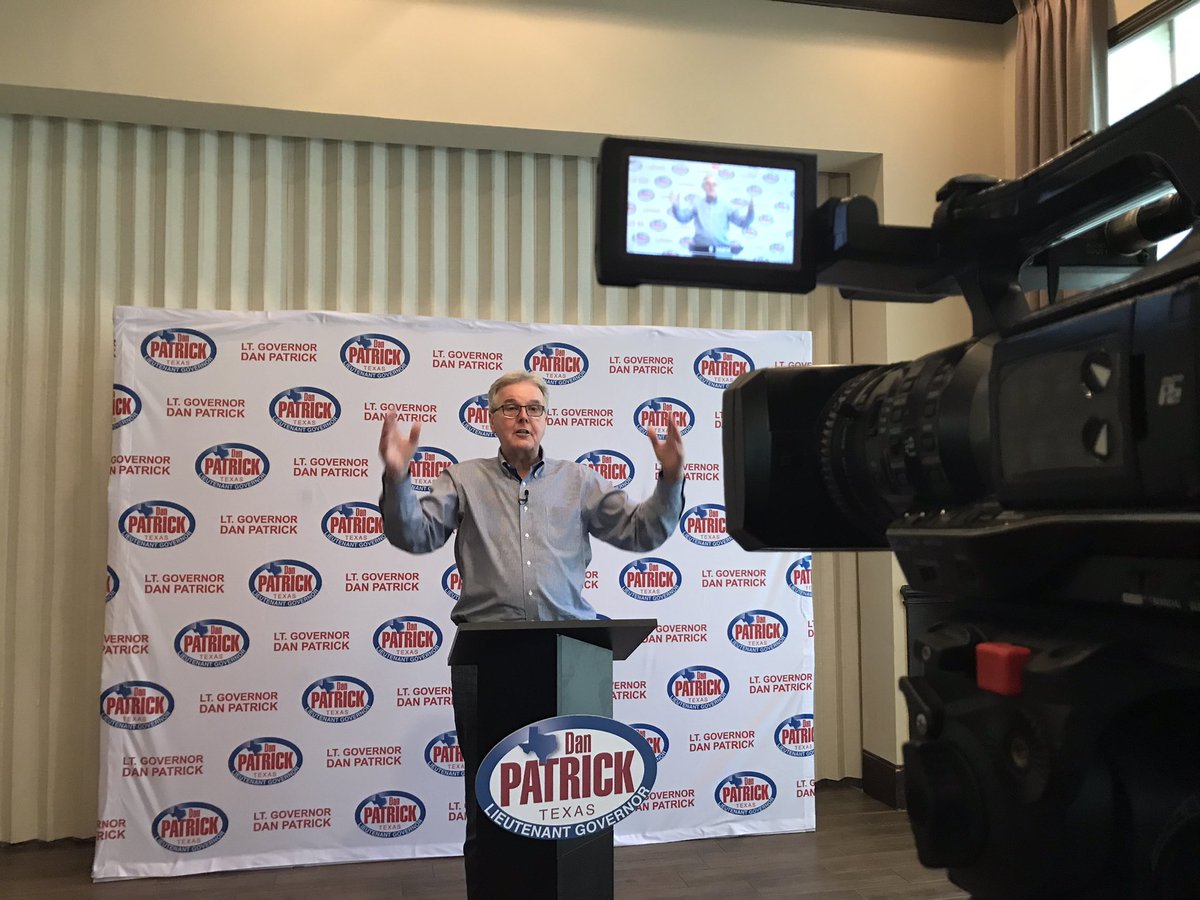 Lt. Governor Dan Patrick is in Waco today! Hear what he had to say tonight on <a href="/KWKTFOX44/">KWKT FOX 44</a>