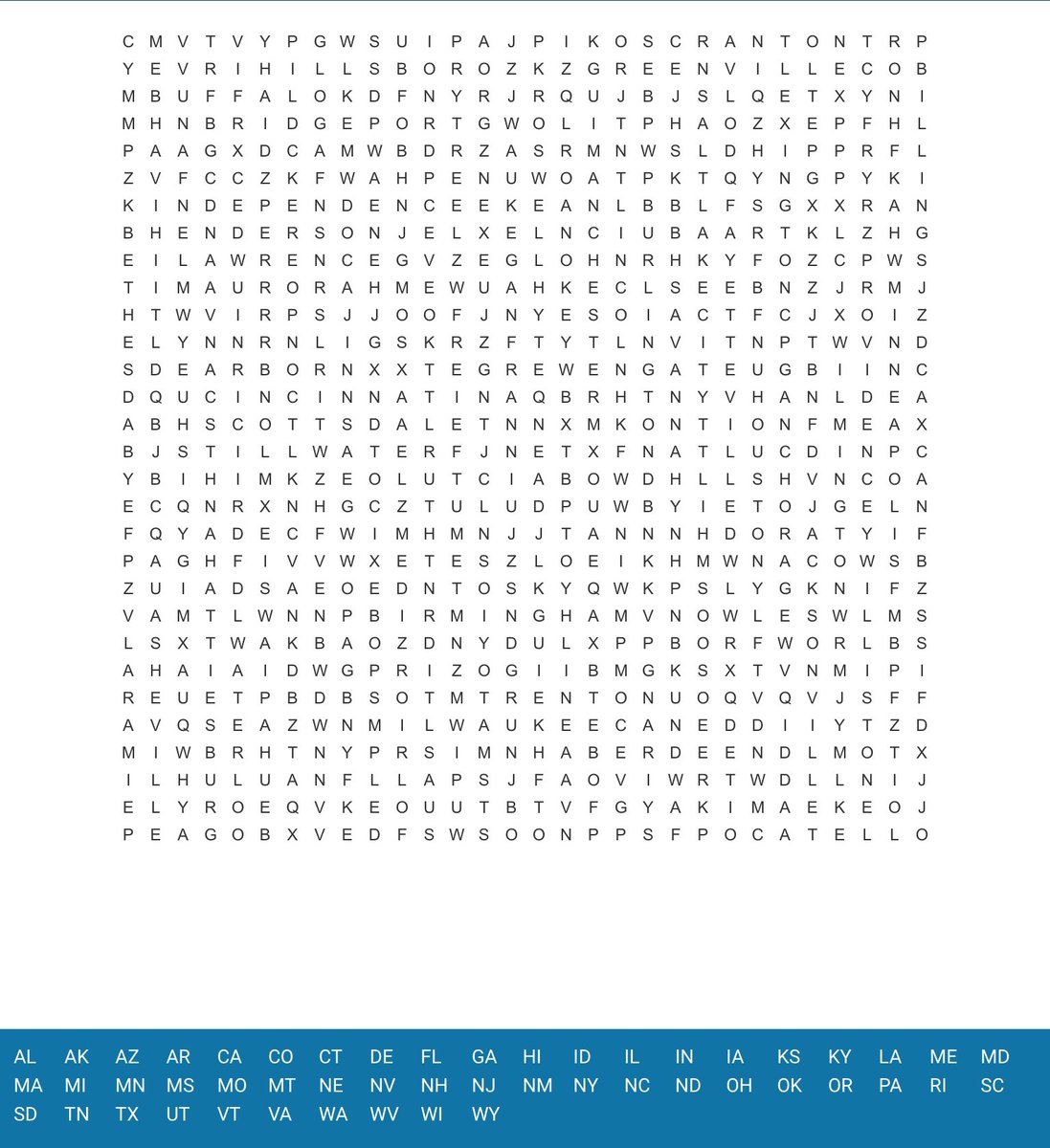 FaveRTsMagazine's tweet photo. In a big country, you need a bigger puzzle. 
  
More cities to be found here👇🏾 
  
https://t.co/UubLuH65Zj 🧩 Games 🔎 #Search4 https://t.co/eFYkMrJcOX