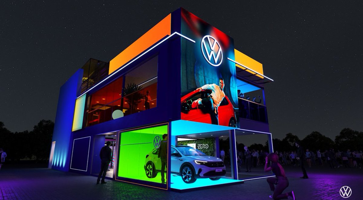 panambra's tweet photo. A Volkswagen do Brasil, patrocinadora e carro oficial do Rock in Rio 2022 – maior festival de música e entretenimento do mundo – e co-patrocinadora do Palco Sunset, marca presença pela quarta vez e adianta as ativações que irá levar ao festival. https://t.co/QnvZf2uisx
