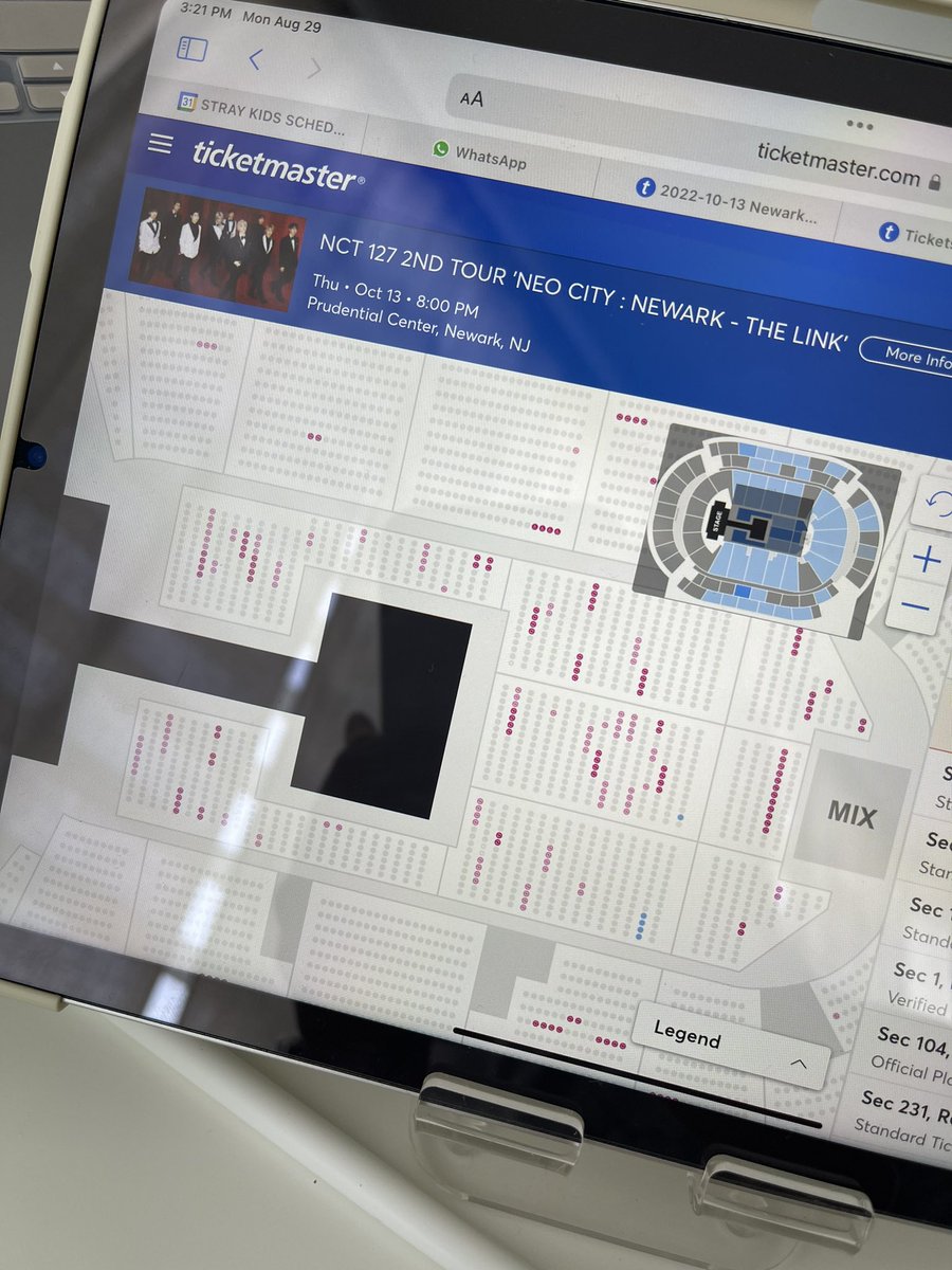 NicoleShantei's tweet photo. I am tired of @Ticketmaster and artist not setting a cap on reselling tickets. Your biggest fans cannot afford $3,000 + tickets. And HOW are you allowing bots to get these many floor/VIP tickets. Do better! #nct127 @NCTsmtown_127 #NCT127_NeoSeoulNights https://t.co/P0pfD62R30