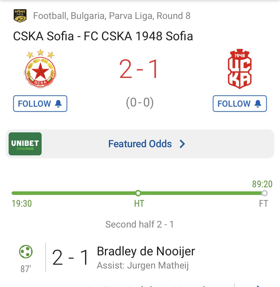yousflow's tweet photo. Goal Bradley de Nooijer, assist Jurgen Matheij #Dutchconnection https://t.co/14IptZte2Z