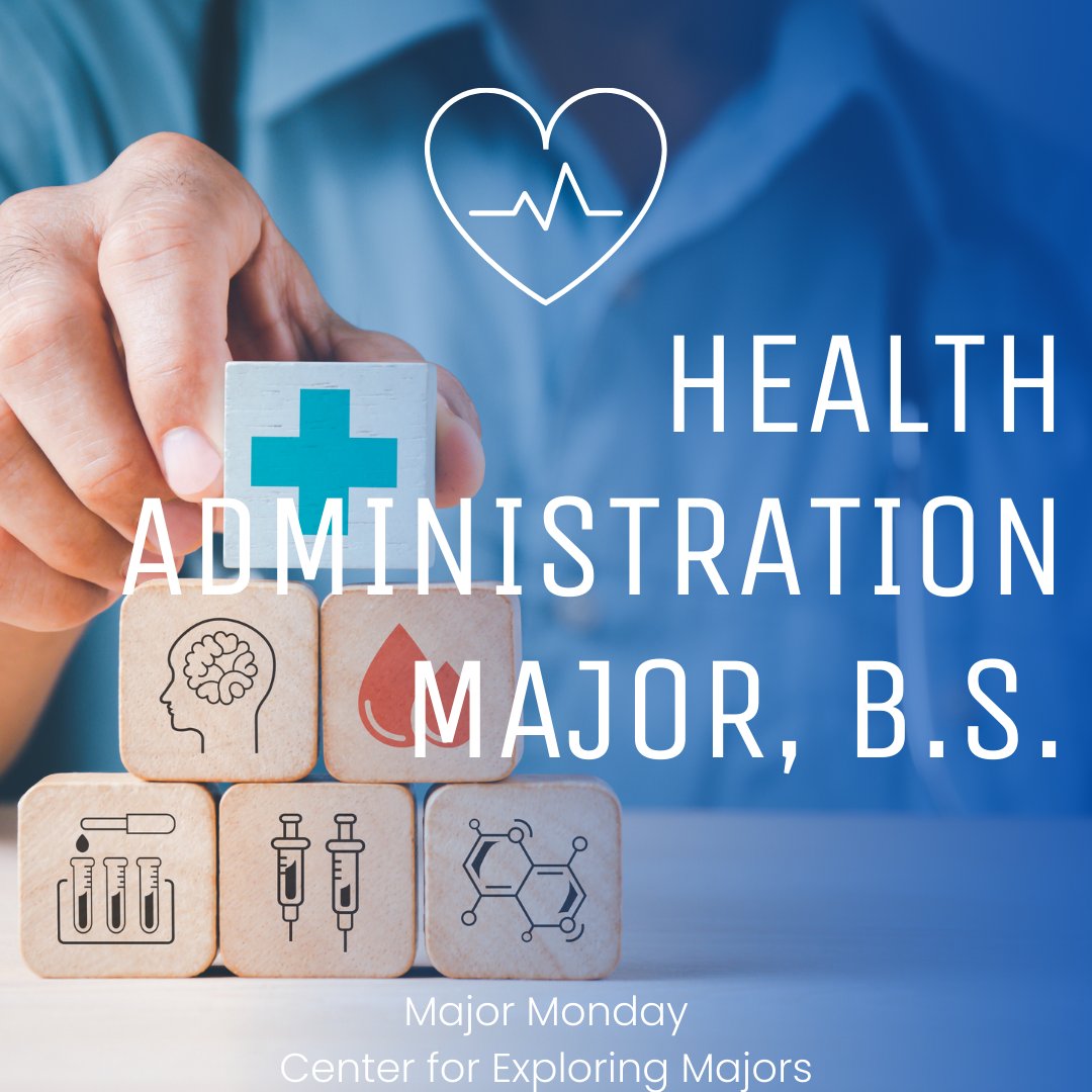 usi_cem's tweet photo. It's #MajorMonday! Today we look at the Health Administration Major! Have an interest? Let us know! #USI #MajorExploration #CareerExploration https://t.co/sdOFlmKpWb