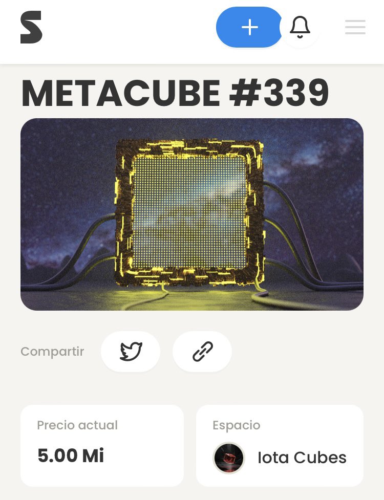 58Wast's tweet photo. Missed the #metacubes ๐ง #NFT collection?
Here you can get!!
On 5 Mi!! If you want both, 6 Mi!! ๐ฅณ
https://t.co/9cSzzoqjQ5
https://t.co/mwYw62tYmC https://t.co/pyog5L2XPP