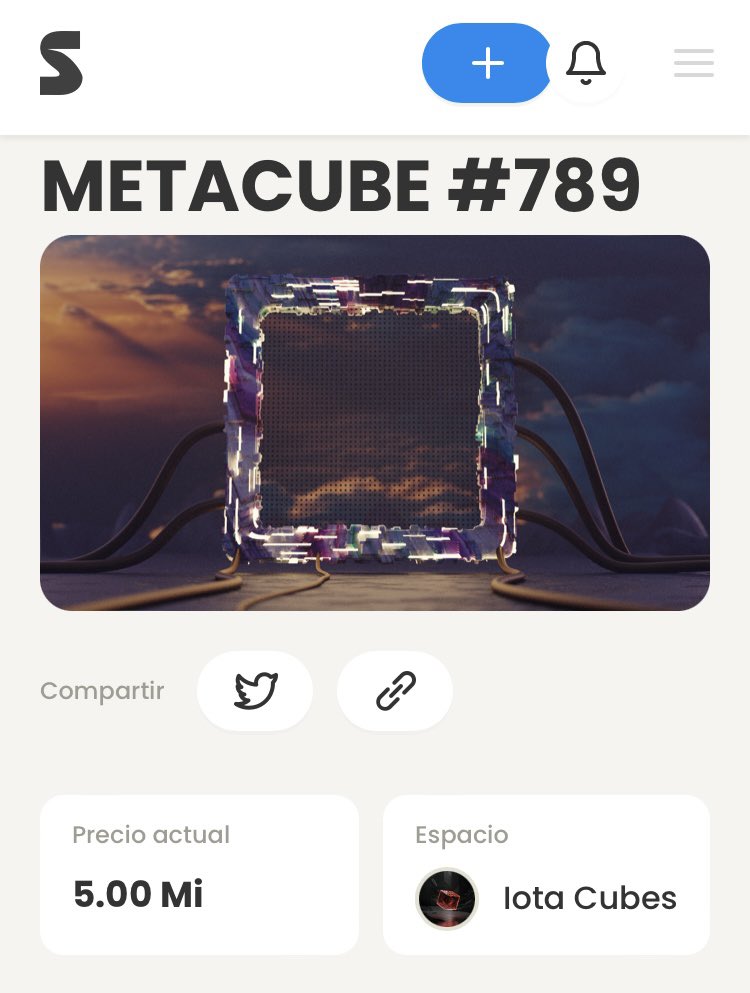 58Wast's tweet photo. Missed the #metacubes ๐ง #NFT collection?
Here you can get!!
On 5 Mi!! If you want both, 6 Mi!! ๐ฅณ
https://t.co/9cSzzoqjQ5
https://t.co/mwYw62tYmC https://t.co/pyog5L2XPP
