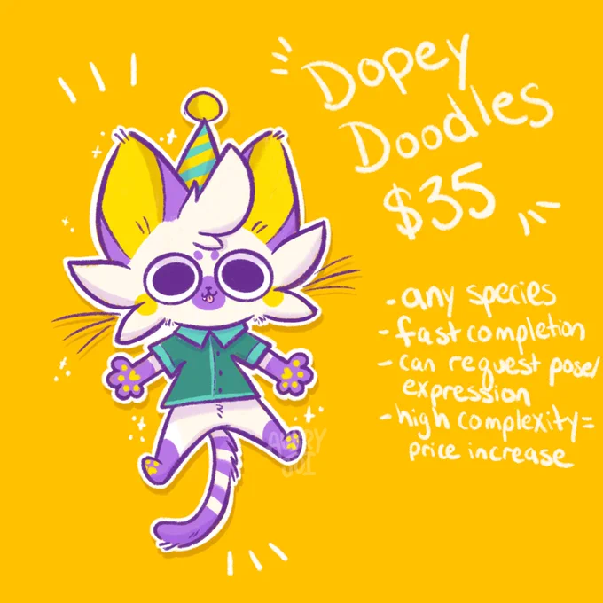 Okay I want to pick up some games so...dopey doodle c0mmissions anyone? More info below!  