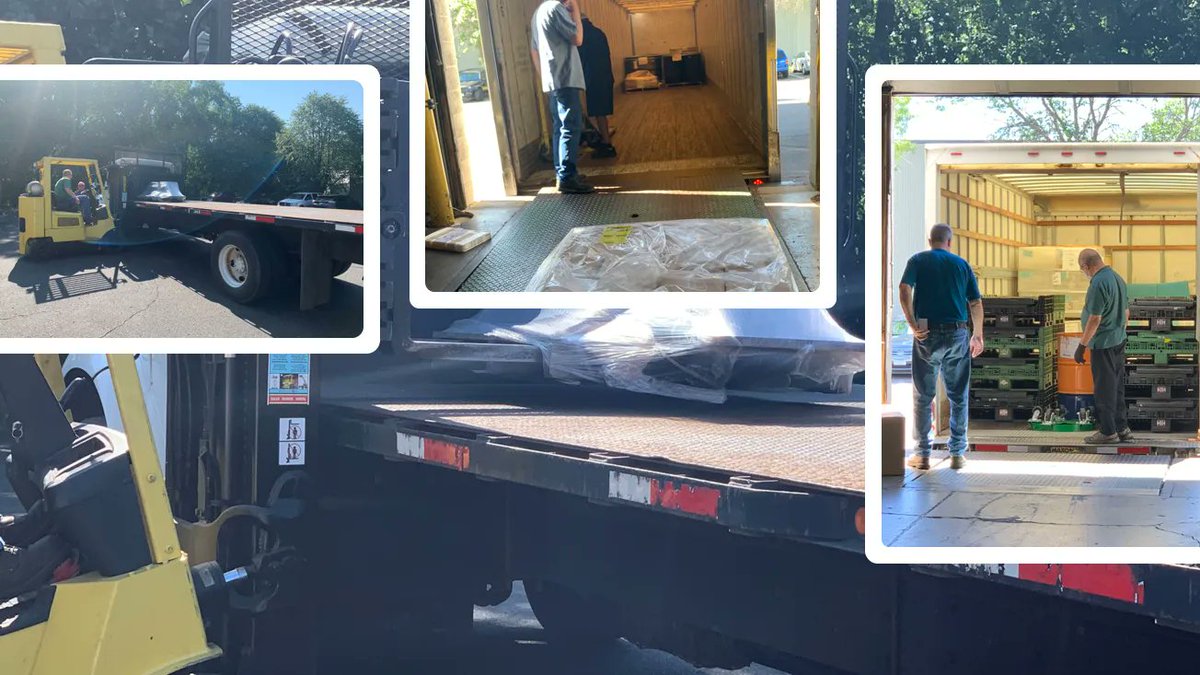 Delivery trucks coming and going every day here at Industrial Tool, Inc.!