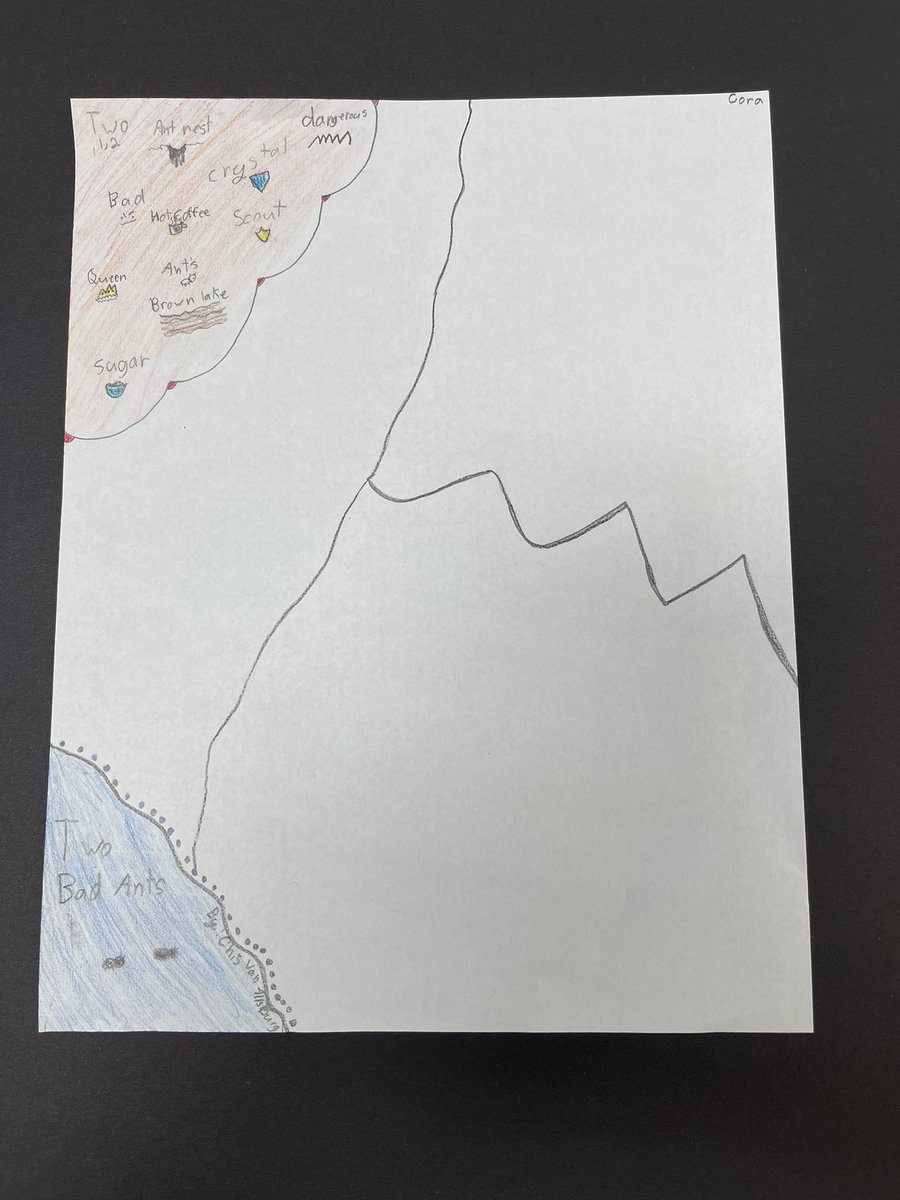 ReadWriteRPT's tweet photo. 4G AIG students have been working hard analyzing how authors use word choice using our shared text "Two Bad Ants". Most tracks have started summarizing their thinking using a One Pager. They look amazing so far! We have so many artists &amp; creative thinkers! #visualsummary #tcesAIG https://t.co/vfNKthCddj