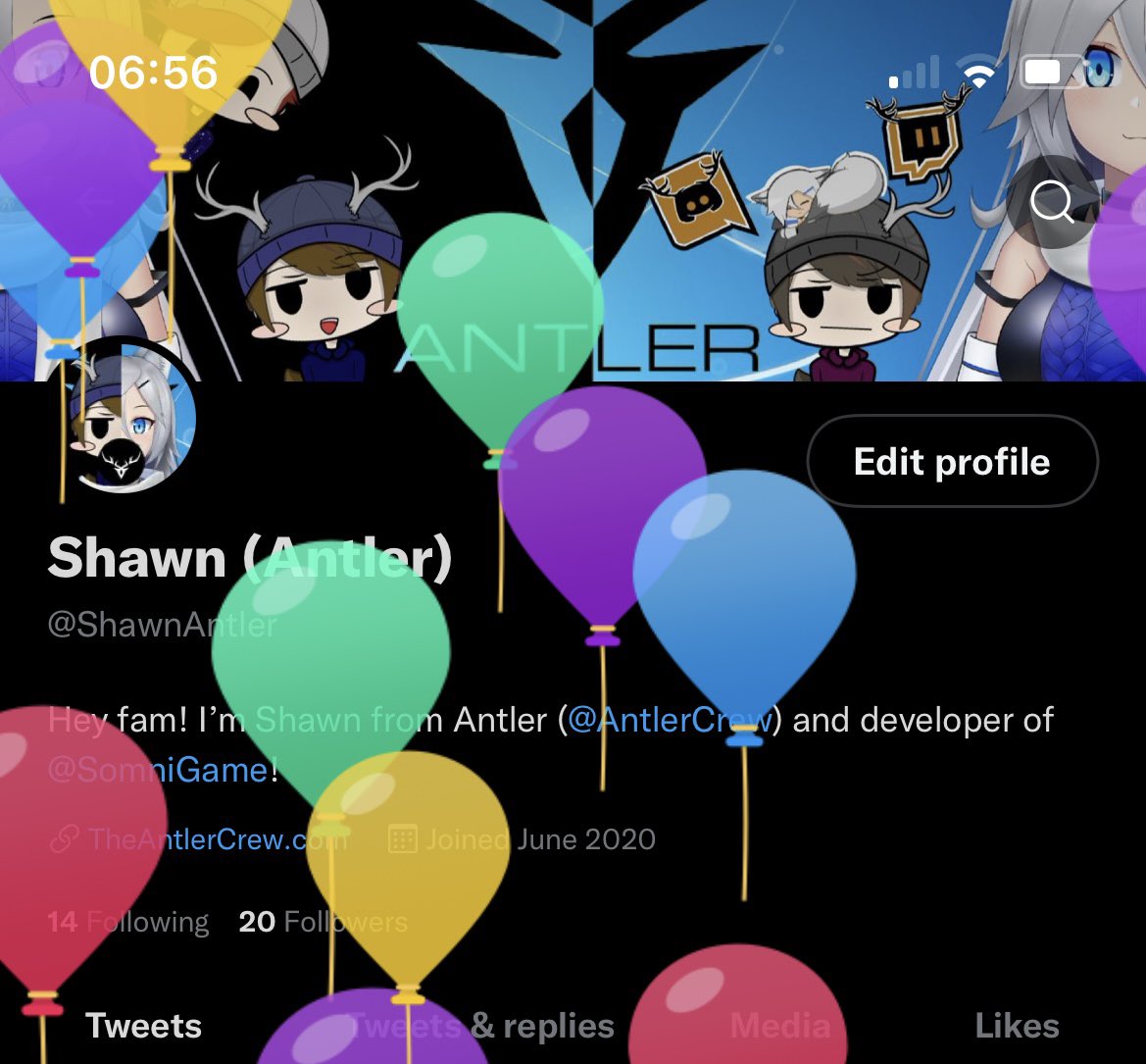 ShawnAntler's tweet photo. BALLOOOOOOOOOONS! https://t.co/6AXOyrtcXW