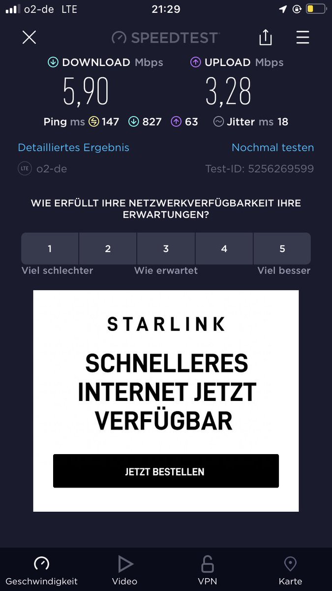 AlphaHostDE's tweet image. Gibt’s hier ein Problem mit Mobilfunk? Trotz vier Balken LTE nur so wenig Geschwindigkeit @o2cando 
PLZ:66740