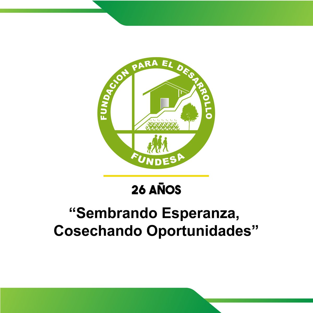 FUNDESASV's tweet photo. 📌Tenemos 26 años de trayectoria, Sembrando Esperanza y Cosechando Oportunidades en zonas vulnerables de El Salvador. #elsavador https://t.co/qBKa6hRPnn