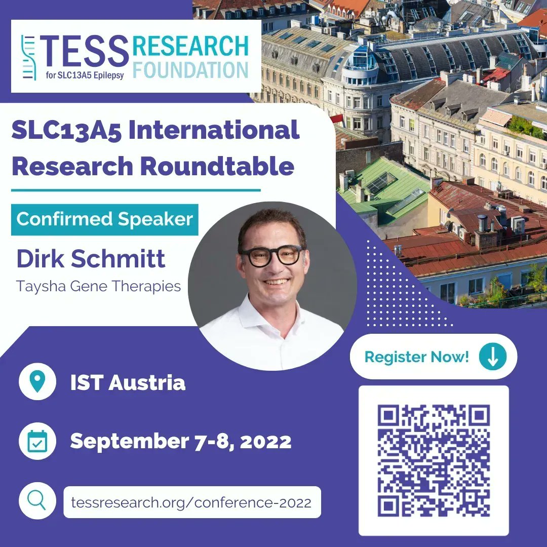 TESSResearch's tweet photo. 🗣 Attention! Dirk Schmitt from @TayshaGTx will be speaking at TESS Research Foundation's 🌏 International Research Roundtable! 🔬Join us in Vienna, Austria 🇦🇹 on September 7-8. 💜 Learn more and register today: https://t.co/eISiz24jGW #TESSRoundtable https://t.co/hfU8uiaWt8