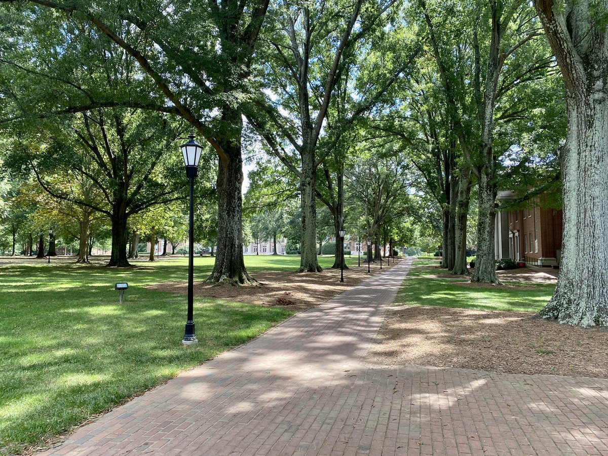 NatashaMarcusNC's tweet photo. Today I was listening to the audiobook of @ClintSmithIII’s great #HowTheWordIsPassed while walking through his beautiful alma mater @DavidsonCollege. A happy coincidence while I’m preparing for the @YMCACharlotte Community read. Highly recommend this book. https://t.co/Zy9mEVGEFO