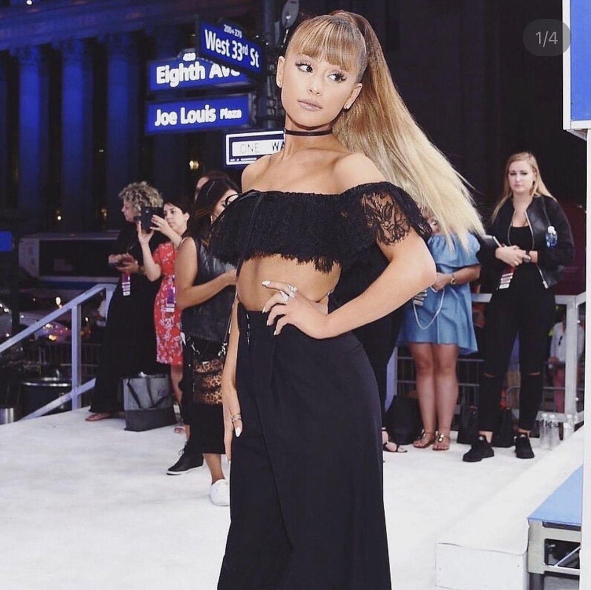 teamaribrasil's tweet photo. Ariana Grande via Instagram há 6 anos atrás, após participar do #VMAs 2016 https://t.co/fqo6HPdRDk