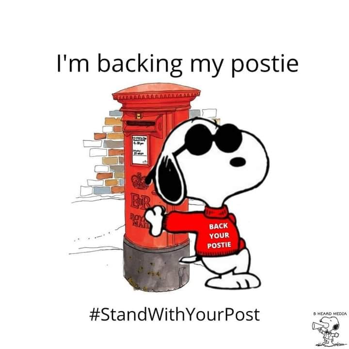 EmmaMarze's tweet photo. I back my post person. ❤️ #StandWithYourPost https://t.co/r1HpN5SVQ2