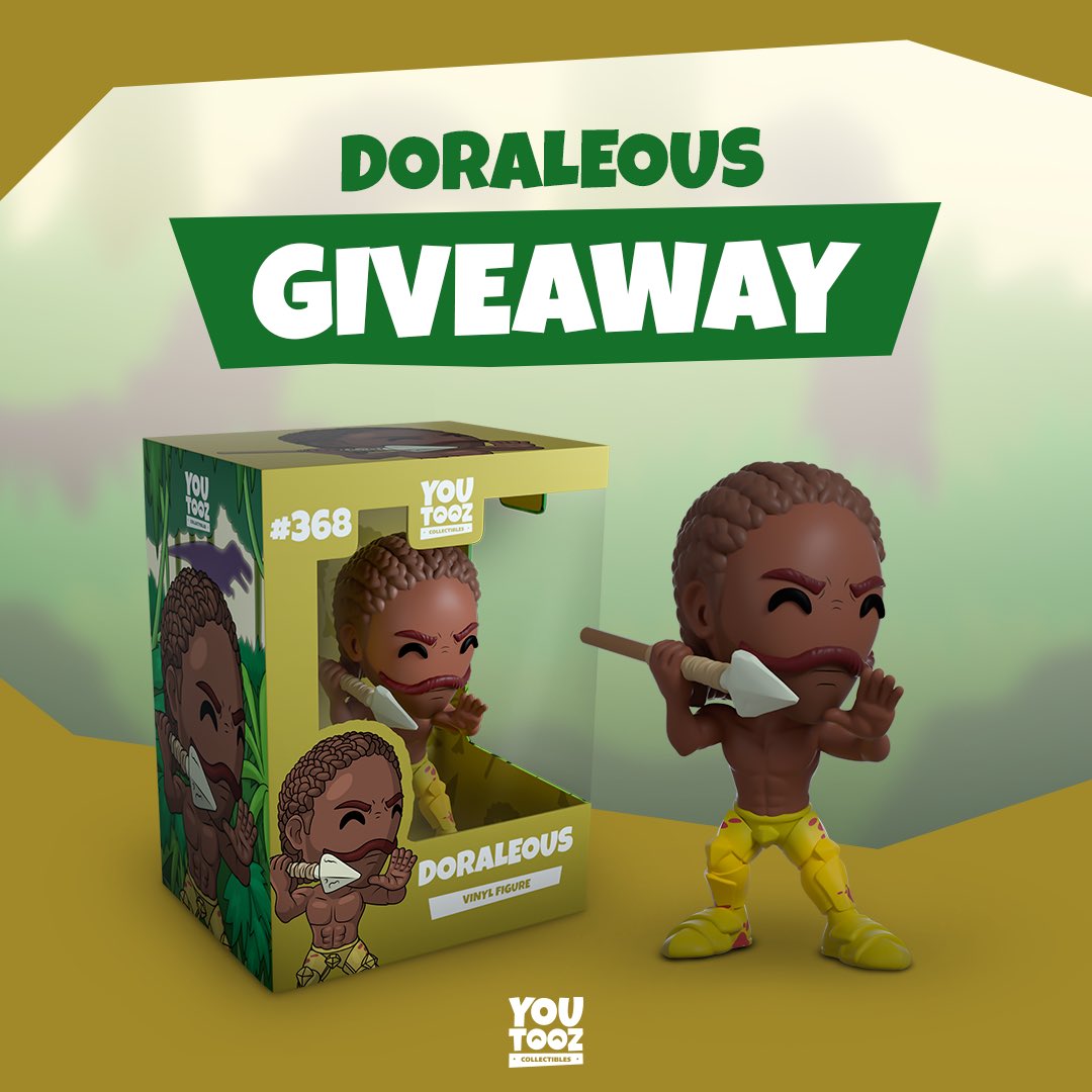 RT + follow <a href="/youtooz/">youtooz</a> for a chance to win a Doraleous youtooz! winners are announced tomorrow with the drop. #YouTooz