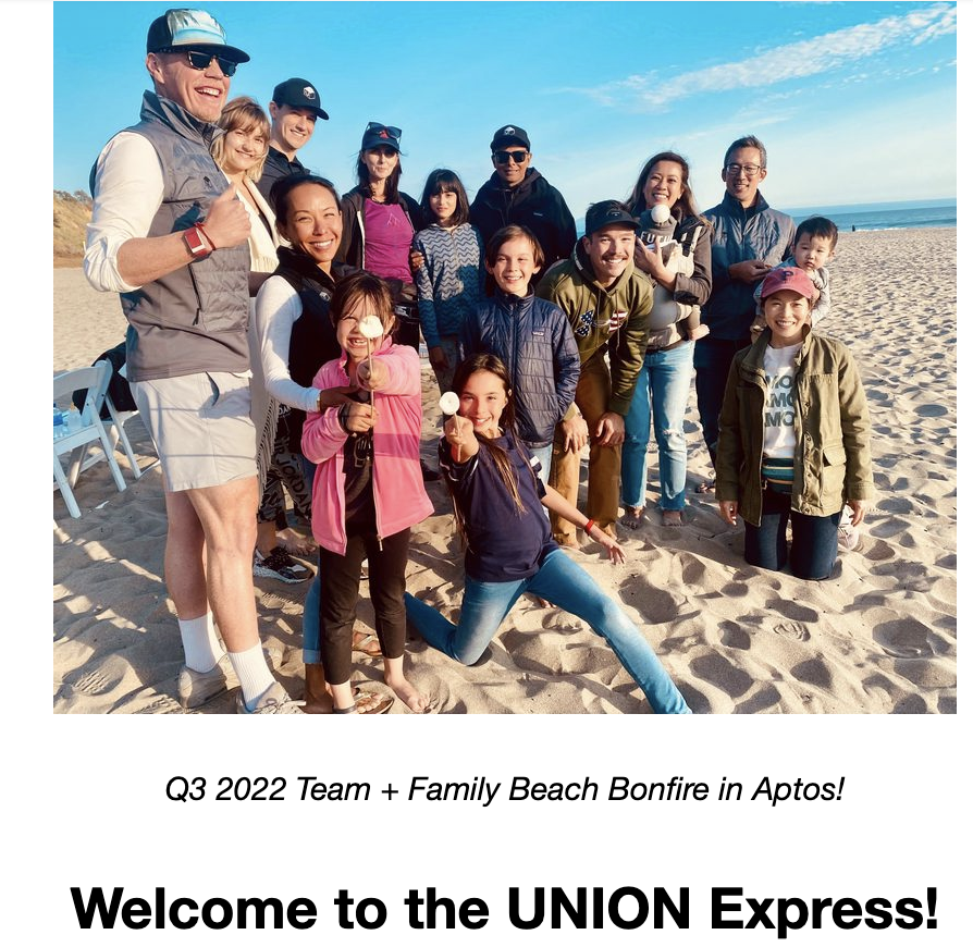Another #unionexpress out! Take a break and grab a cup of ☕️ Read more 👇

mailchi.mp/f9f52623e451/t…

Interested in what is happening at UNION? Subscribe to our mailing list at unionlabs.com 😎 

<a href="/AnnieLeChelman/">Annie Le</a> <a href="/naywilliams/">Nate Williams</a> <a href="/chrisbkim/">chriskim</a> <a href="/bcristei/">Bogdan Cristei 🇷🇴🇪🇺🇺🇸</a> <a href="/radishroar/">Sri Rao</a>