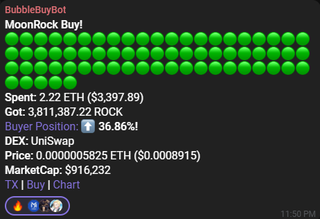 moonrockcoin's tweet photo. Someone truly comprehends what's being built๐ฅ Are you getting ready for the major #timecapsules rollout that will transform #crypto staking?
#moonrockarmy #DeFi #web3
Join the movement: https://t.co/f6OTjuklxn https://t.co/WUSRVcdksp