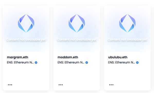 omnifungible's tweet photo. AFAIK palindromic places are superrare!😎

I could barely registered margram.eth and ubulubu.eth 👀🤝

#ENS #ensdomains #palindromes #5DigitENS #ensvision https://t.co/e7emYUHhzE