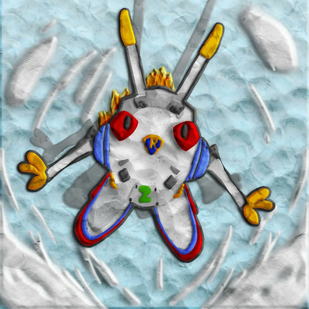 WyanpakuChake's tweet photo. Robbit from "Jumping Flash!" 

#robbit #jumpingflash #jumpingflash2 #sony #PlayStation #psx #90s #ps1 #アート #sonycomputerentertainment https://t.co/GFMHe9MLpD