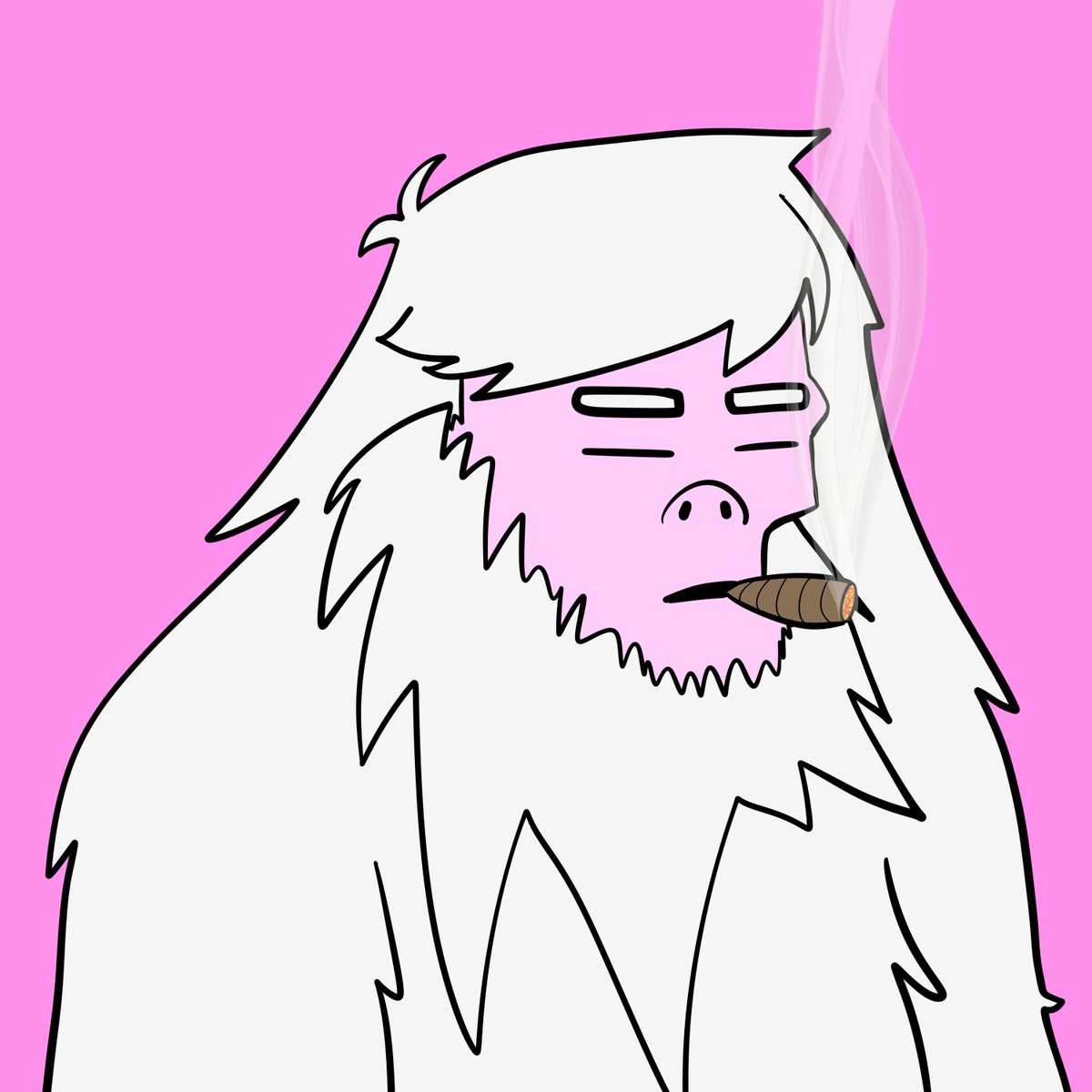 NFT pic of the day from our Yeti collection now available on Opensea