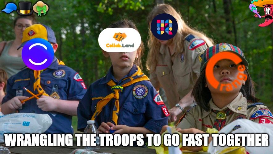 Meta_Cartel's tweet image. @Meta_Cartel is a schelling point for creators who prioritize shipping. 

Beyond supporting projects with grant funding, MetaCartel helps protocols gain more exposure than they could if they were to go it alone. 

This is where we learn how to go fast together @mcon_world

🧵🌶👇