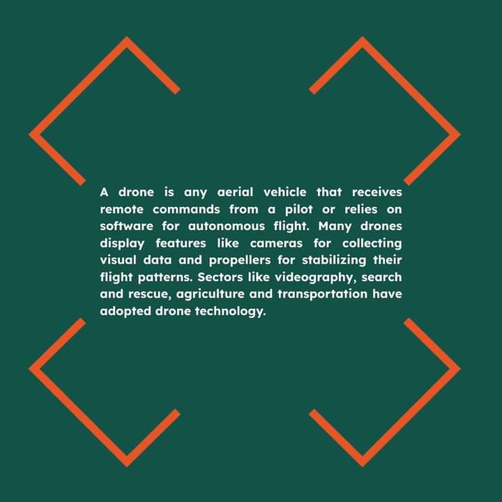 TrontierAI's tweet photo. Informed Monday!
DRONES!
#trontierAI #artificialintelligence #drones #informationtechnology #Robotics #consultants #LearningAnalytics https://t.co/zTMNNplC3R
