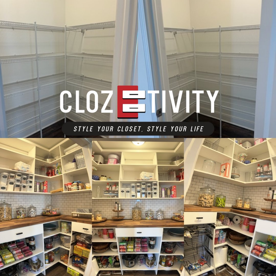 clozetivityNY's tweet image. Tired of that BASIC looking pantry?
Let Clozetivity of the Capital Region help you UPGRADE your space!
MESSAGE us today for a free consultation today!

#clozetivity #capitalregion #albany #albanynewyork #pantry  #rexfordny  #albanyny #cliftonparkny #eastgreenbushny #niskayunany