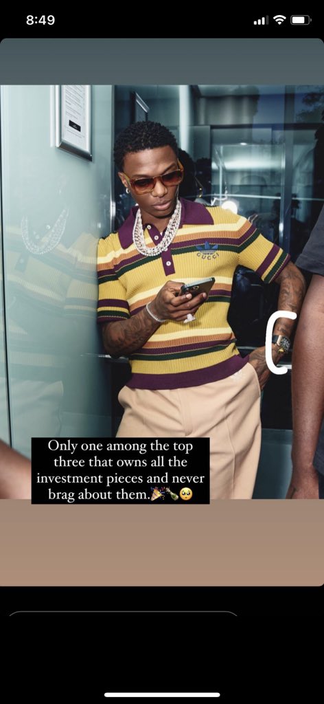 ayoafrika01's tweet photo. Popsy no be there mate na why popsy no Dey brag. Popsy wizkid https://t.co/IX8cHW4RAT