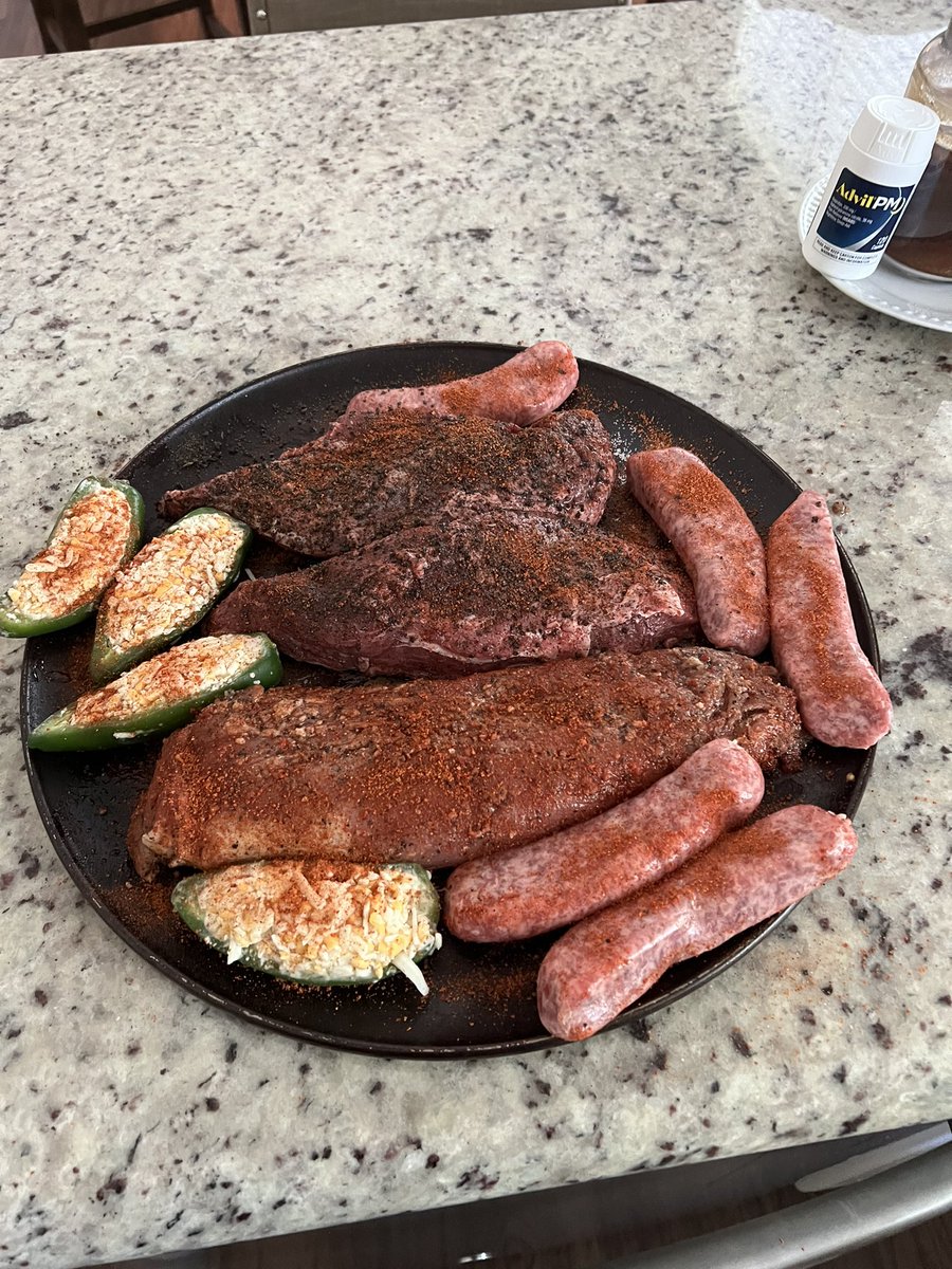 meingram1's tweet image. Going on my Smoker today for supper! Beef tenderloin, Pork tenderloin, stuffed peppers, smoked bratwurst! #smokedmeat #yodersmoker